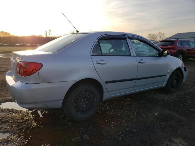 2T1BR32E78C906723 - 2008 TOYOTA COROLLA CE SILVER photo 3