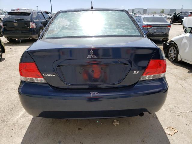 JA3AJ26E76U072247 - 2006 MITSUBISHI LANCER ES BLUE photo 6