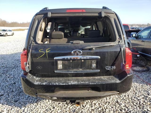 5N3AA08C75N811176 - 2005 INFINITI QX56 BLACK photo 6