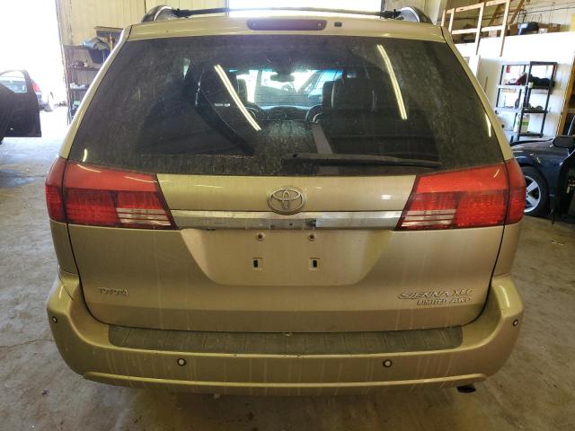 5TDBA22C54S022040 - 2004 TOYOTA SIENNA XLE TAN photo 6