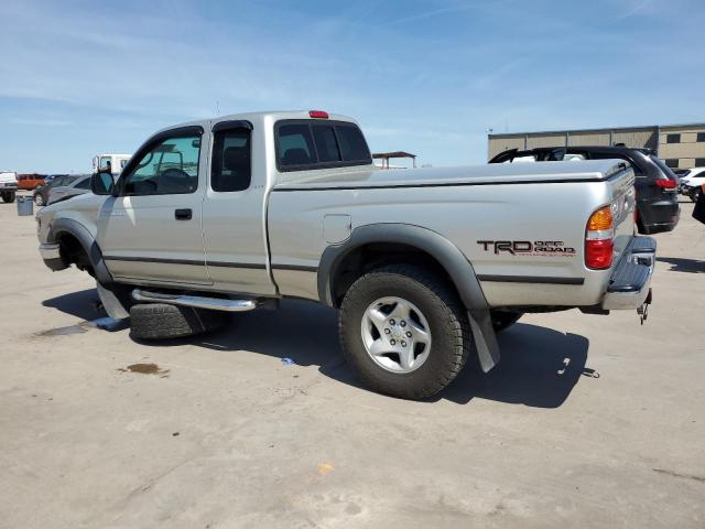 5TESN92N84Z352921 - 2004 TOYOTA TACOMA XTRACAB PRERUNNER SILVER photo 2