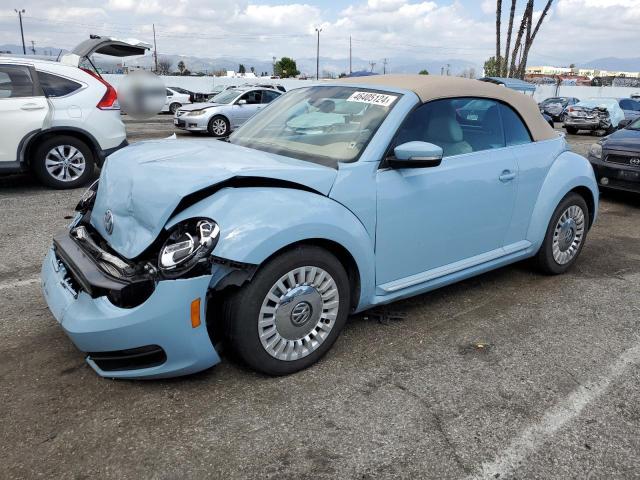 3VW517AT8GM801204 - 2016 VOLKSWAGEN BEETLE S/SE BLUE photo 1