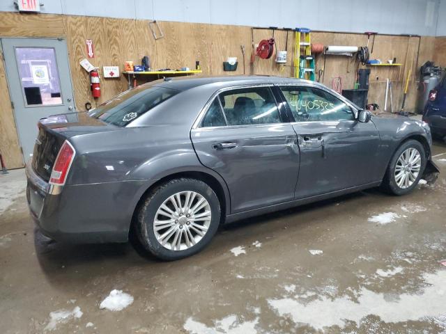 2C3CCARG5EH328063 - 2014 CHRYSLER 300 GRAY photo 3