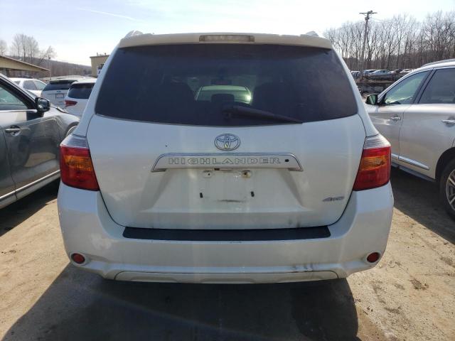 JTEDK3EH0A2151448 - 2010 TOYOTA HIGHLANDER LIMITED WHITE photo 6