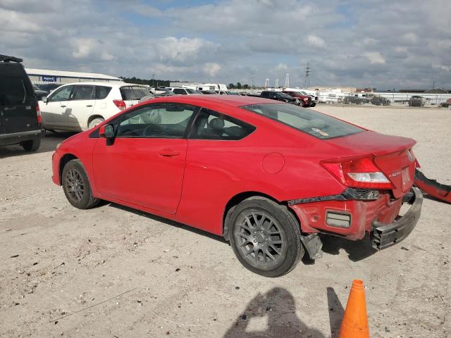 2HGFG3B55DH528975 - 2013 HONDA CIVIC LX RED photo 2