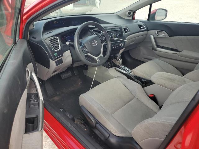 2HGFG3B55DH528975 - 2013 HONDA CIVIC LX RED photo 8