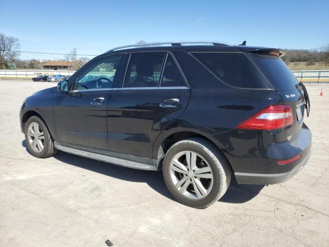 4JGDA5HB6DA263543 - 2013 MERCEDES-BENZ ML 350 4MATIC BLACK photo 2