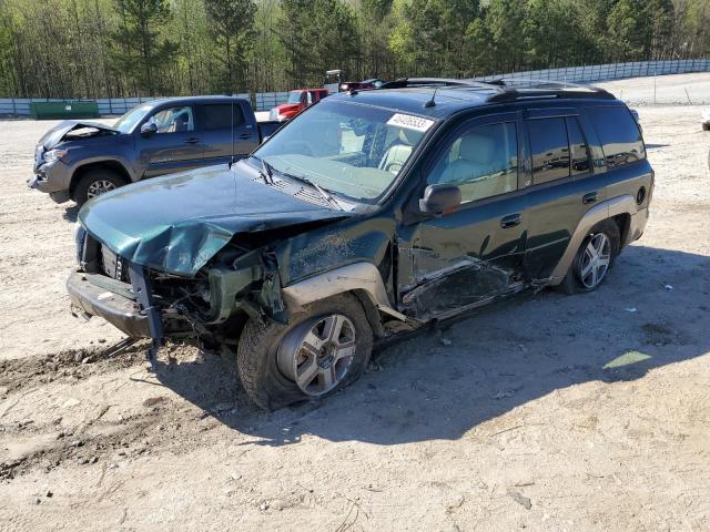 1GNDT13S542274694 - 2004 CHEVROLET TRAILBLAZE LS GREEN photo 1