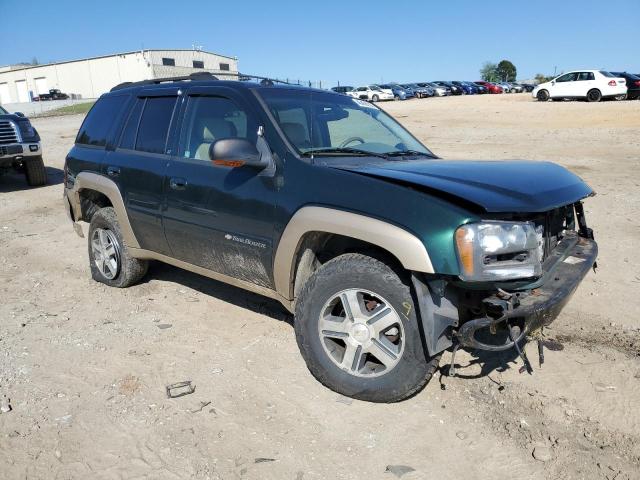 1GNDT13S542274694 - 2004 CHEVROLET TRAILBLAZE LS GREEN photo 4