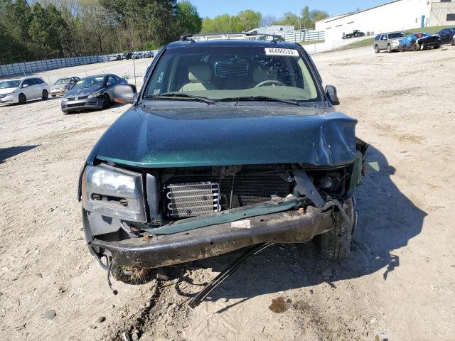 1GNDT13S542274694 - 2004 CHEVROLET TRAILBLAZE LS GREEN photo 5