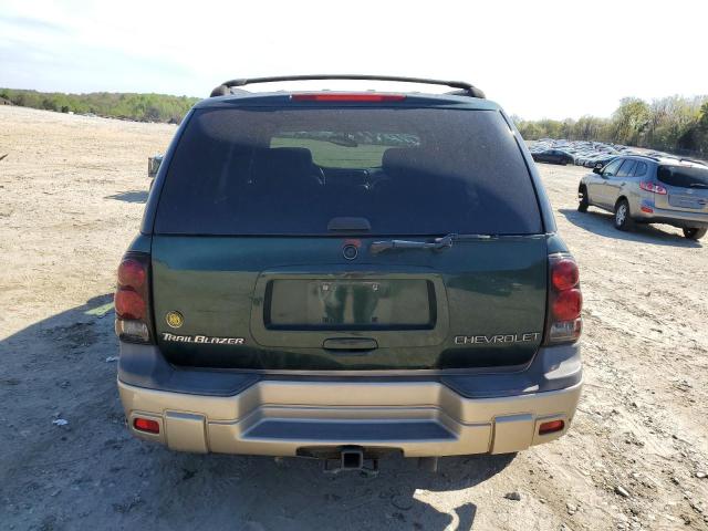 1GNDT13S542274694 - 2004 CHEVROLET TRAILBLAZE LS GREEN photo 6