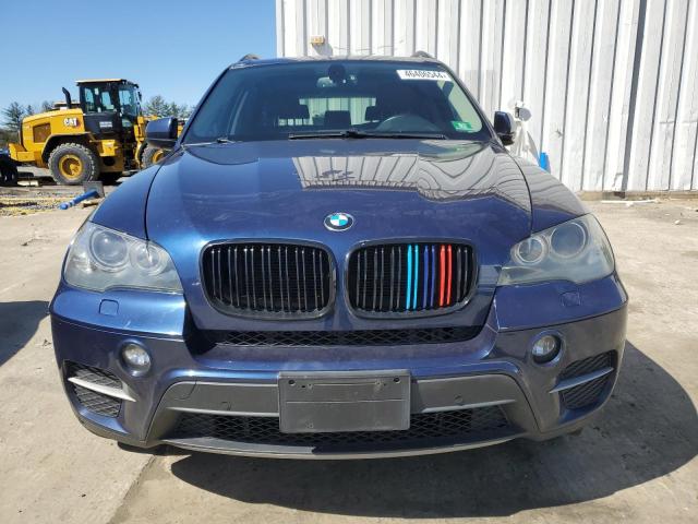 5UXZV4C54BL411960 - 2011 BMW X5 XDRIVE35I BLUE photo 5