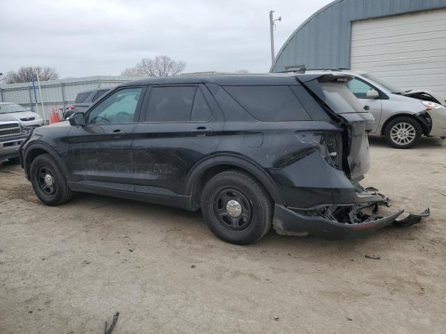 1FM5K8AW6PNA01437 - 2023 FORD EXPLORER POLICE INTERCEPTOR შავი ფოტო 2