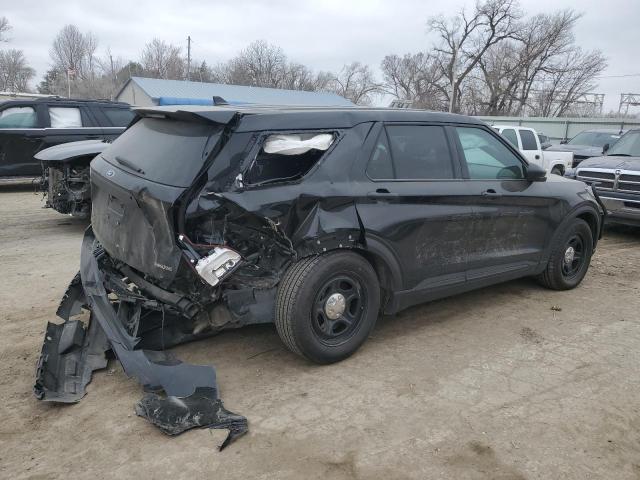 1FM5K8AW6PNA01437 - 2023 FORD EXPLORER POLICE INTERCEPTOR შავი ფოტო 3