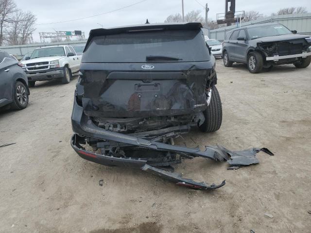 1FM5K8AW6PNA01437 - 2023 FORD EXPLORER POLICE INTERCEPTOR შავი ფოტო 6