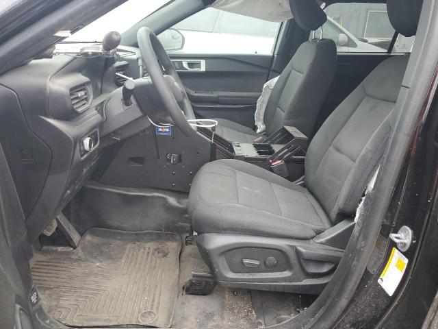 1FM5K8AW6PNA01437 - 2023 FORD EXPLORER POLICE INTERCEPTOR შავი ფოტო 7