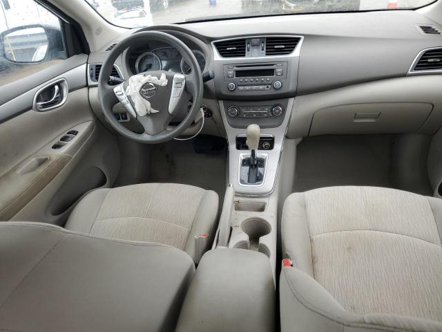 3N1AB7AP8EY306608 - 2014 NISSAN SENTRA S WHITE photo 8