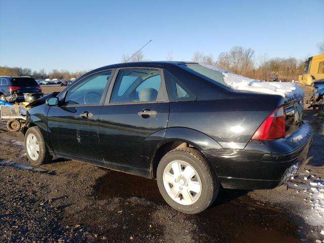 1FAHP34N97W156069 - 2007 FORD FOCUS ZX4 BLACK photo 2