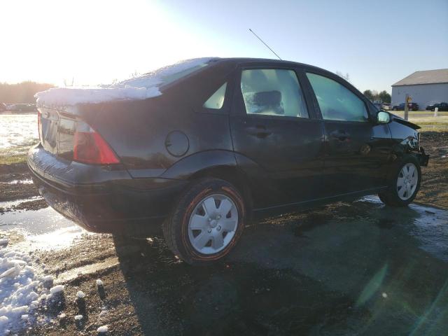 1FAHP34N97W156069 - 2007 FORD FOCUS ZX4 BLACK photo 3