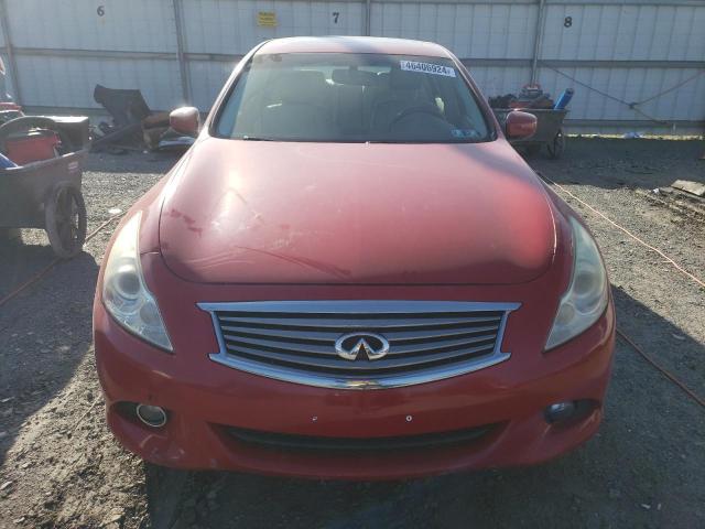 JN1CV6AR0AM458908 - 2010 INFINITI G37 RED photo 5