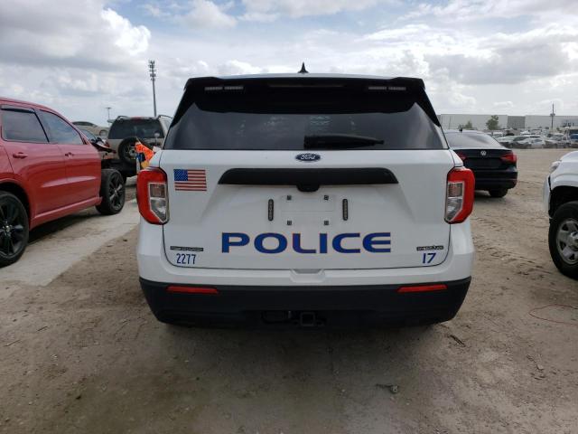 1FM5K8AW7MNA11292 - 2021 FORD EXPLORER POLICE INTERCEPTOR Ağ foto 6