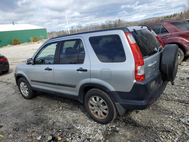 SHSRD78806U408323 - 2006 HONDA CR-V EX SILVER photo 2