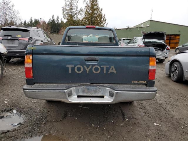 4TANL42N8VZ258276 - 1997 TOYOTA TACOMA GREEN photo 6