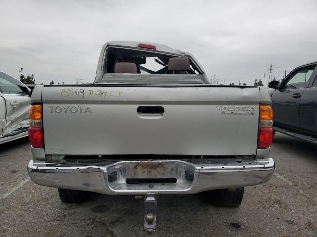 5TEGN92N53Z211096 - 2003 TOYOTA TACOMA DOUBLE CAB PRERUNNER SILVER photo 6