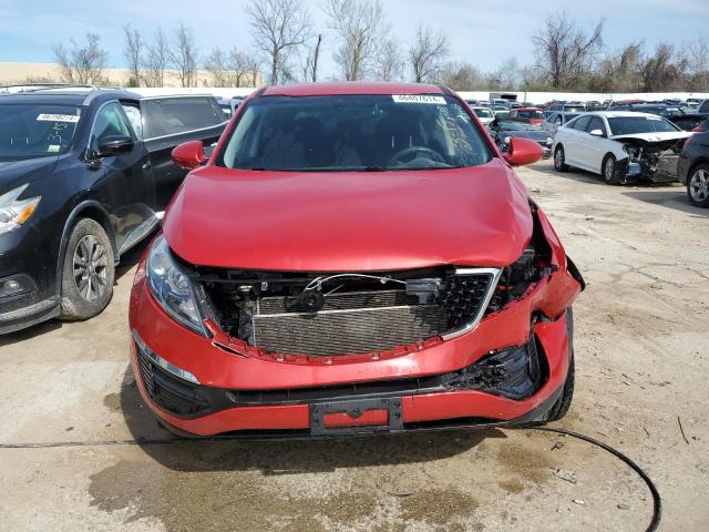 KNDPB3AC1E7621927 - 2014 KIA SPORTAGE BASE RED photo 5