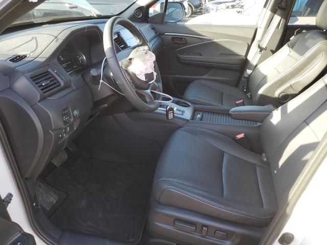 5FNYF8H55PB011149 - 2023 HONDA PASSPORT EXL WHITE photo 7