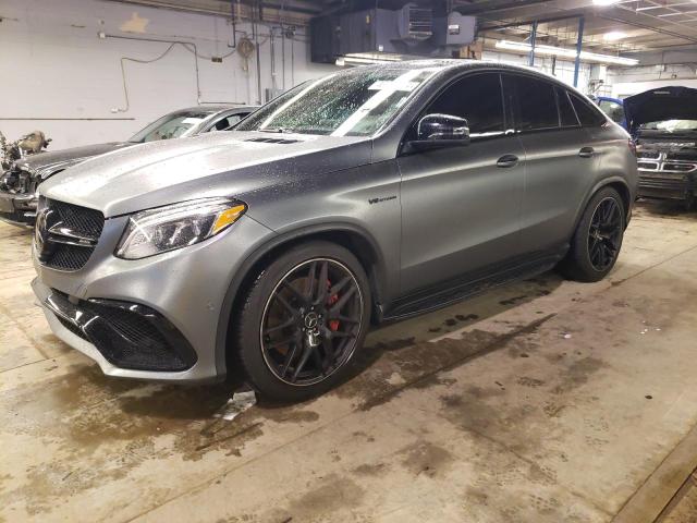 4JGED7FB0KA146869 - 2019 MERCEDES-BENZ GLE COUPE 63 AMG-S GRAY photo 1