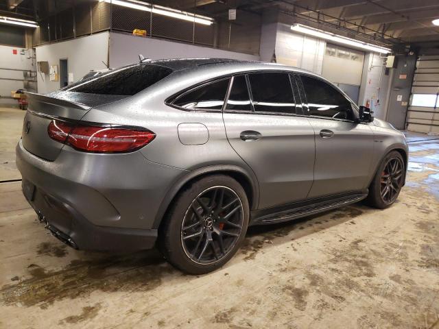 4JGED7FB0KA146869 - 2019 MERCEDES-BENZ GLE COUPE 63 AMG-S GRAY photo 3