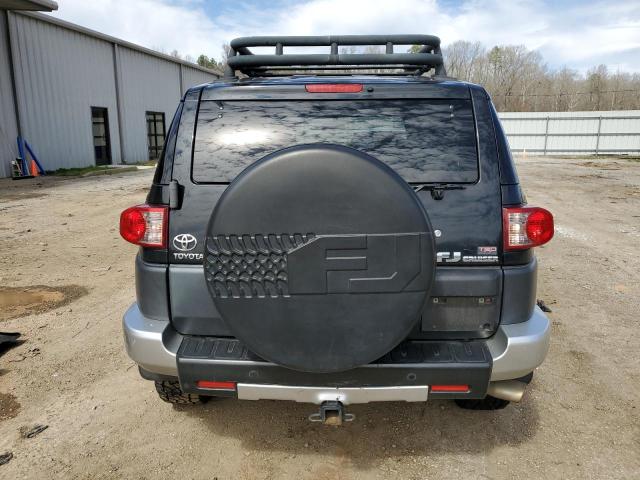 JTEBU11F270057201 - 2007 TOYOTA FJ CRUISER BLACK photo 6