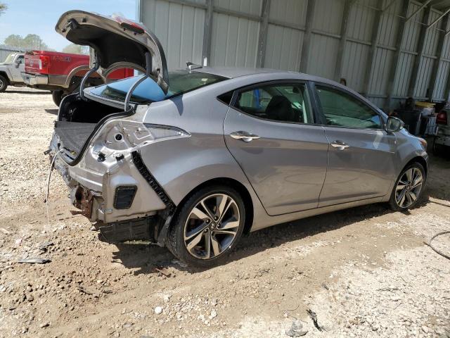 KMHDH4AE7EU095583 - 2014 HYUNDAI ELANTRA SE SILVER photo 3