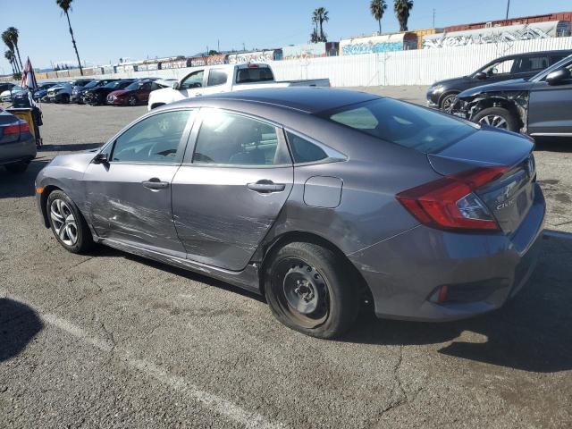 2HGFC2F54JH547738 - 2018 HONDA CIVIC LX GRAY photo 2