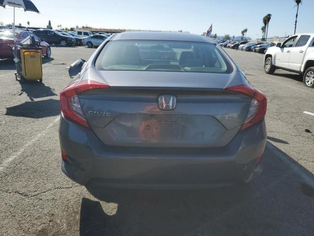 2HGFC2F54JH547738 - 2018 HONDA CIVIC LX GRAY photo 6