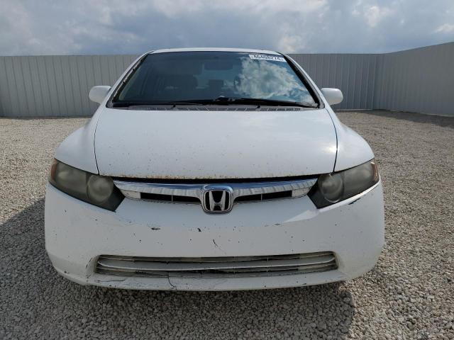 1HGFA16828L106505 - 2008 HONDA CIVIC EX WHITE photo 5