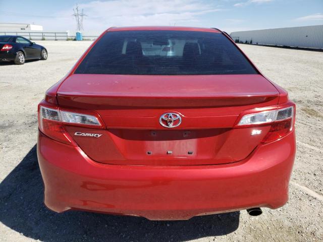 4T1BF1FK3CU599359 - 2012 TOYOTA CAMRY BASE RED photo 6