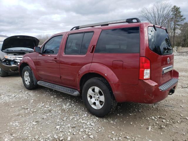 5N1AR18W25C750056 - 2005 NISSAN PATHFINDER LE 红色 照片 2