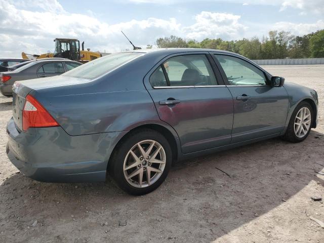 3FAHP0JA5CR202462 - 2012 FORD FUSION SEL BLUE photo 3