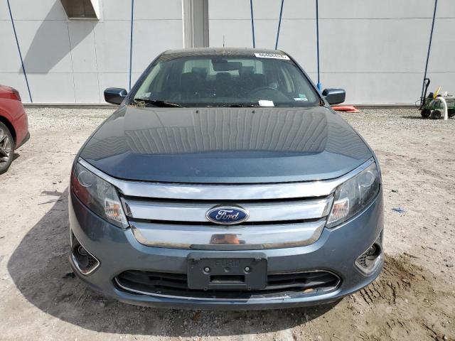 3FAHP0JA5CR202462 - 2012 FORD FUSION SEL BLUE photo 5