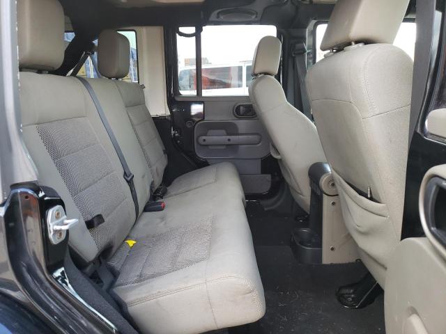 1J4GA59199L732864 - 2009 JEEP WRANGLER U SAHARA BLACK photo 10