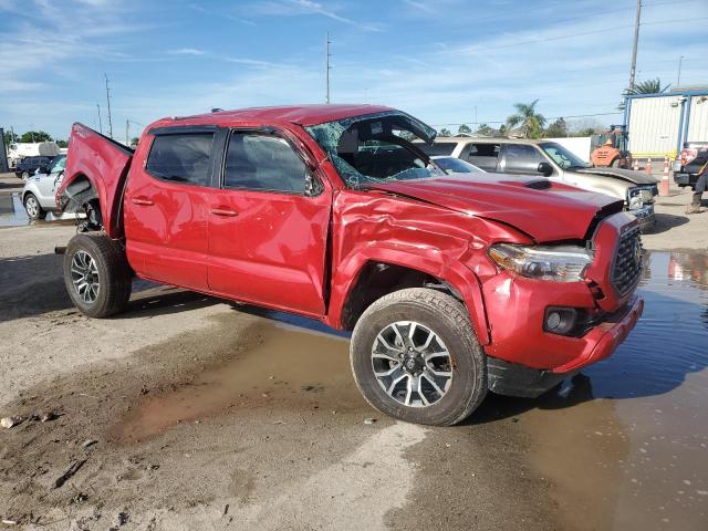 3TMCZ5AN8PM559913 - 2023 TOYOTA TACOMA DOUBLE CAB RED photo 4