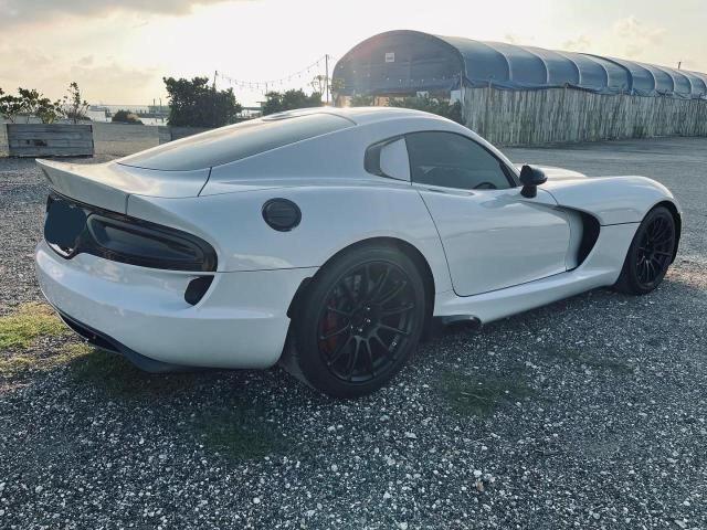 1C3ADEBZ3DV400293 - 2013 DODGE VIPER GTS GRAY photo 4