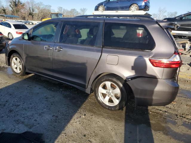 5TDKZ3DC0KS997893 - 2019 TOYOTA SIENNA LE GRAY photo 2