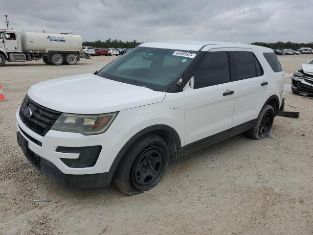 1FM5K8AR8HGA12990 - 2017 FORD EXPLORER POLICE INTERCEPTOR 白色 照片 1