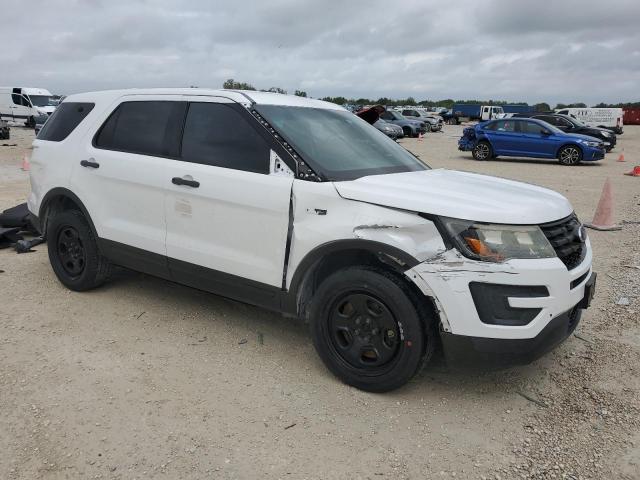 1FM5K8AR8HGA12990 - 2017 FORD EXPLORER POLICE INTERCEPTOR 白色 照片 4