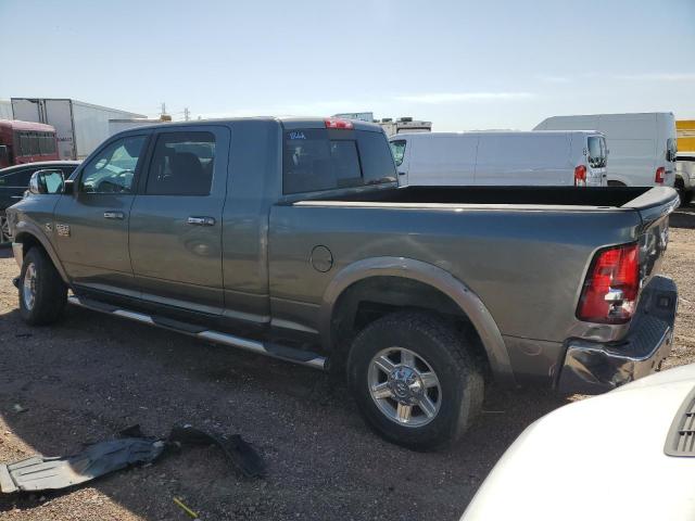 3C6UD5NL8CG335729 - 2012 DODGE RAM 2500 LARAMIE GRAY photo 2