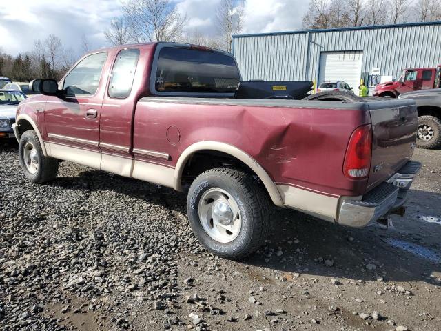 1FTEX18L2VKB95746 - 1997 FORD F150 BURGUNDY photo 2