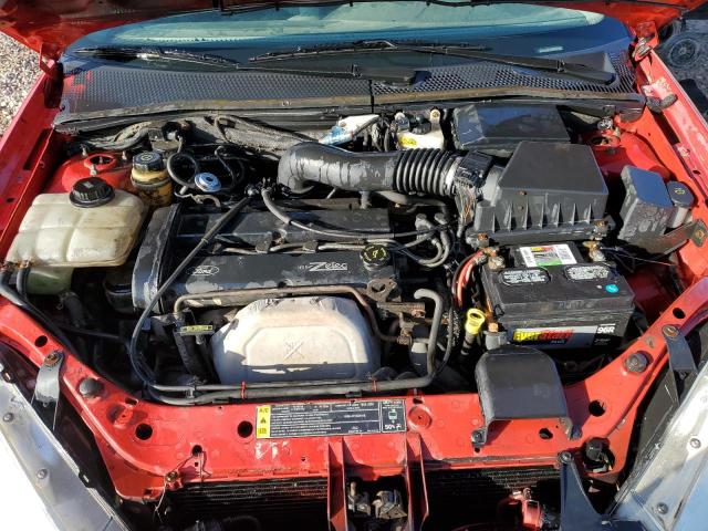1FAFP3439YW285534 - 2000 FORD FOCUS SE RED photo 11